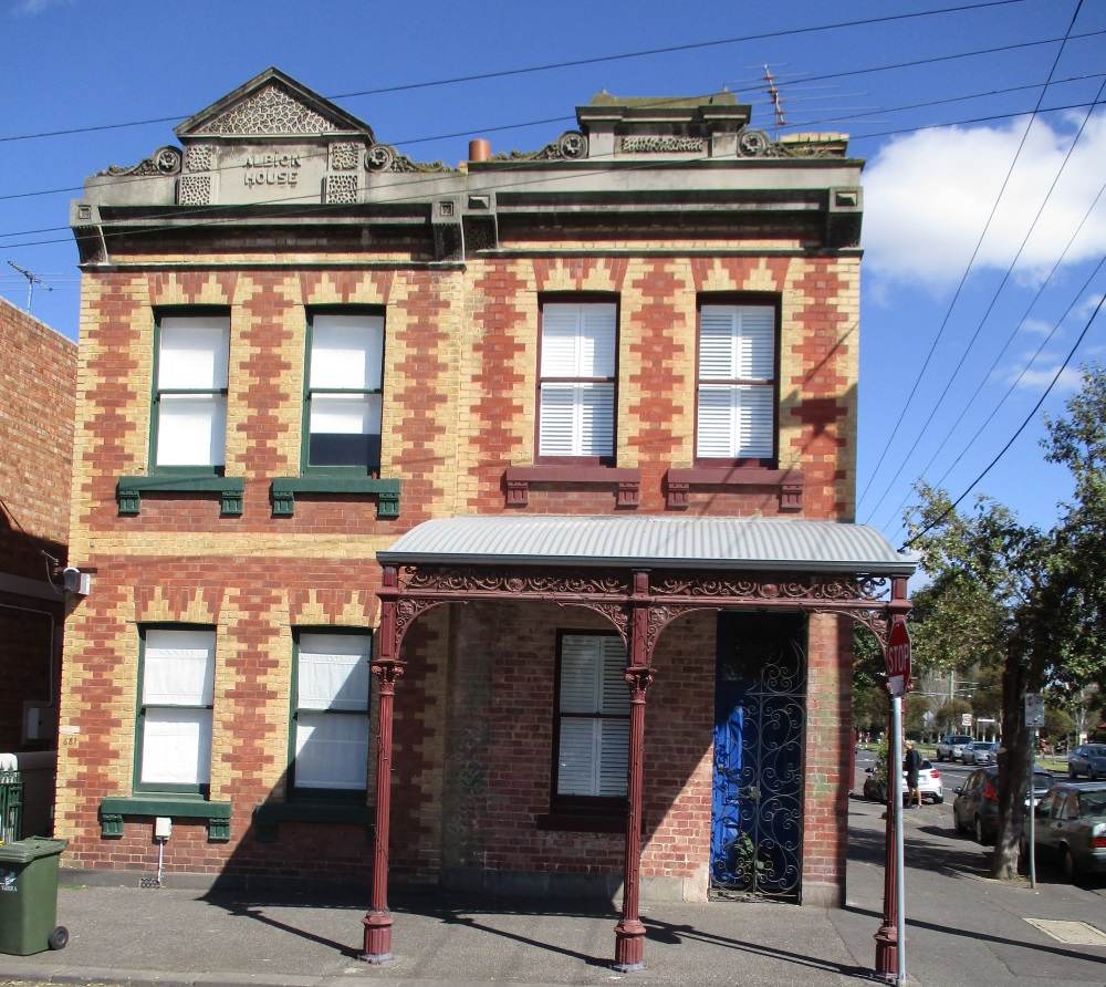 Former shop and dwelling, 681-683 Canning Street, North Carlton