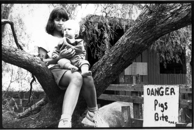 Girl in the Peppercorn Tree