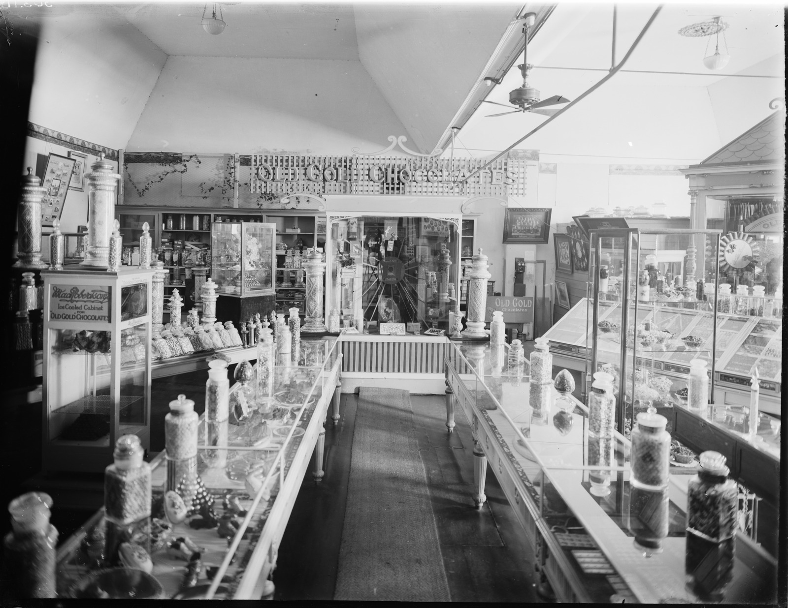 Exhibition of Macrobertson's products, c. 1910-1940