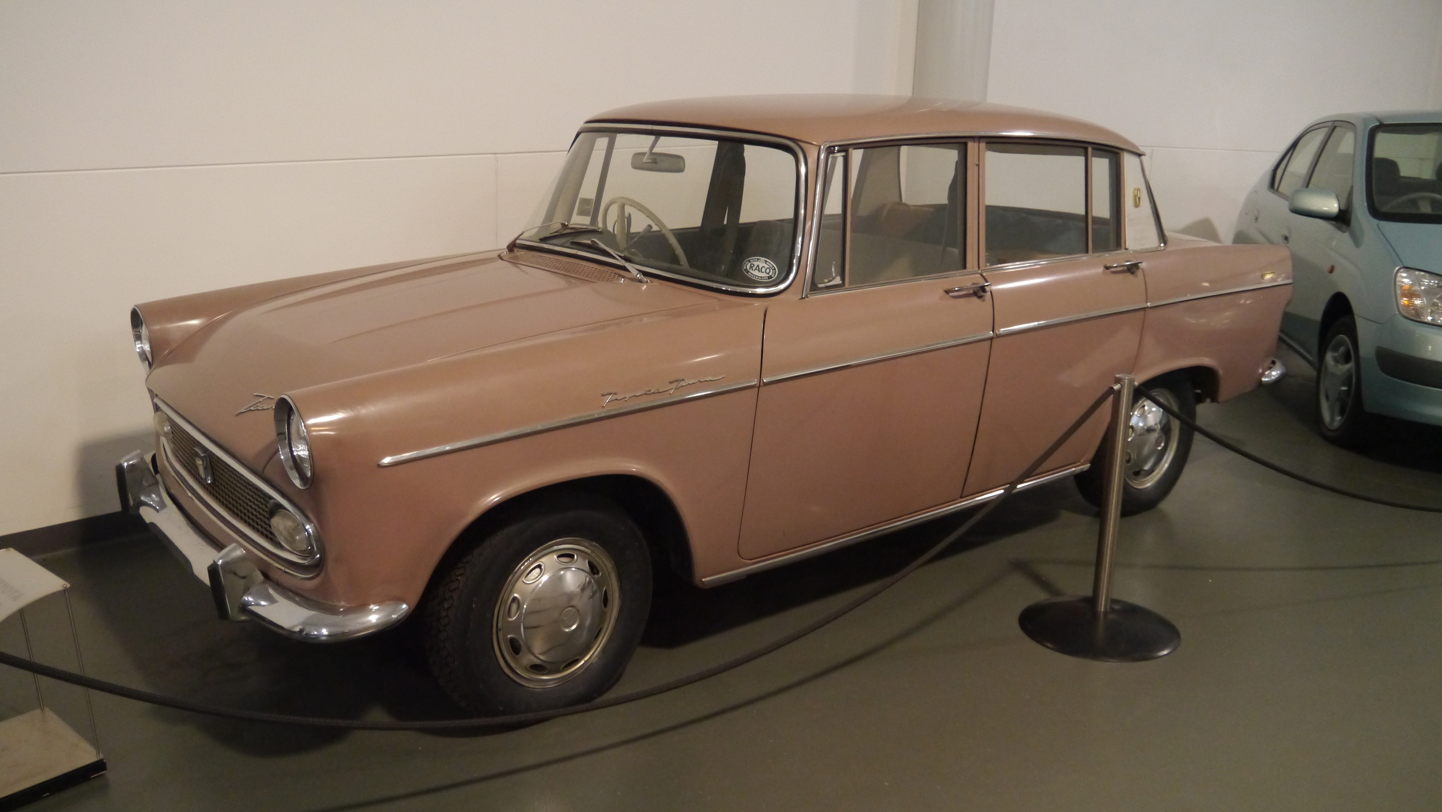 The first model of a Toyota vehicle to be assembled outside Japan - The Toyota Tiara