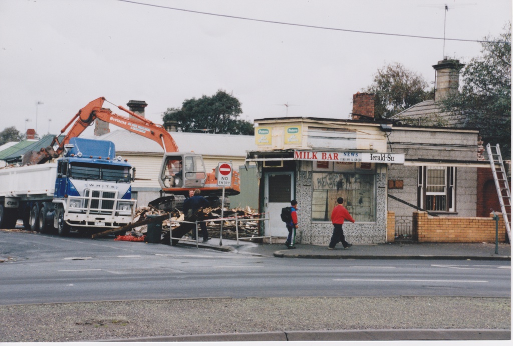 'Milk Bar demolition'