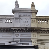 Galloway Arms pediment