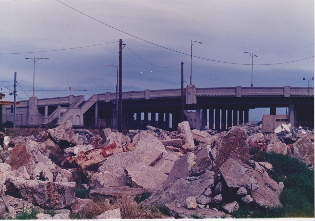'Demolition of Centenary Bridge' 
