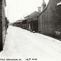 Little Cruikshank Street, 1930 and 2016