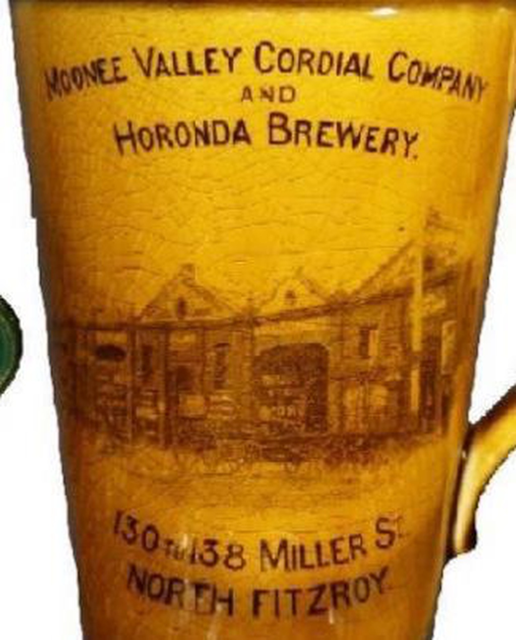 Detail from a company promotional jug