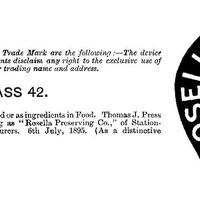 Rosella Preserving Company Trade Mark