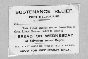 Sustenance Relief Card