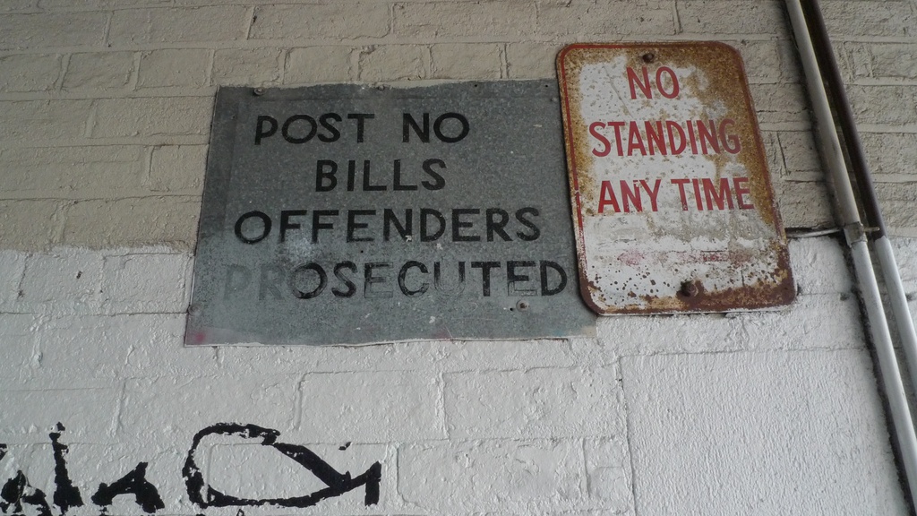 Post No Bills