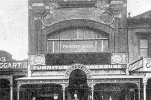 1905. Profitt Bros. Furniture Warehouse, 95-97 Smith Street, Fitzroy.