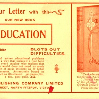 Advertisement for Echo Publishing Company Limited of North Fitzroy