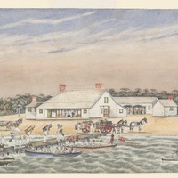 'Pier Hotel and the Beach'