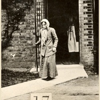 Jennie Baines, UK surveillance photo taken in Melbourne, 1914