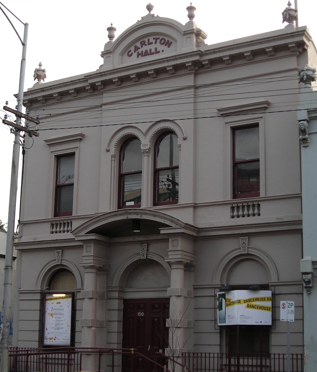 Carlton Hall (Dancehouse), 150 Princes Street, North Carlton