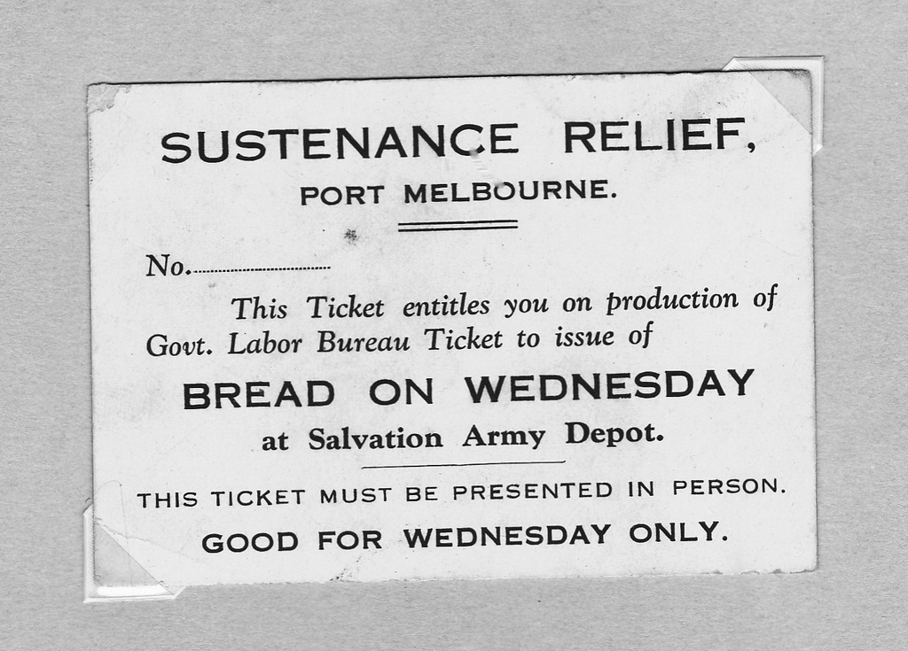 'Sustenance Relief Ad' 
