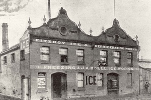 1905 J. A. Boell, Ice-works , 101 Westgarth Street, Fitzroy.