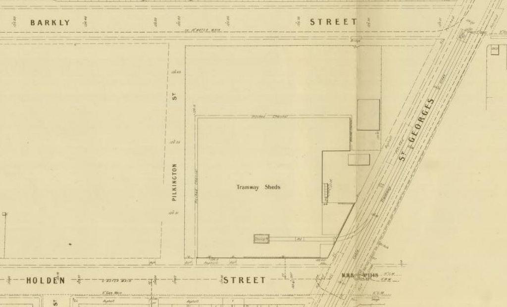 Part of MMBW plan No 1935, dated 1905
