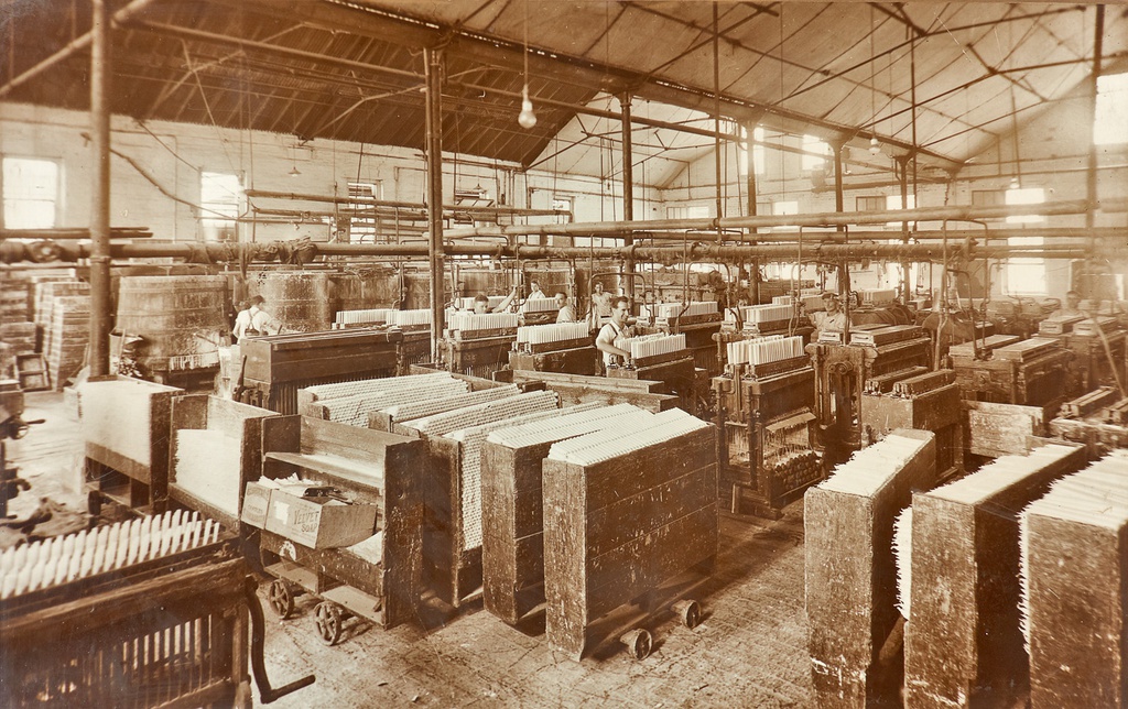 'Interior of Candle Works' 