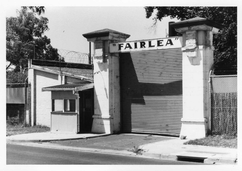 "Fairlea" Prison Gates, 1984, by John T. Collins