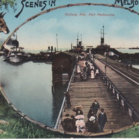 'Railway Pier 1914' 