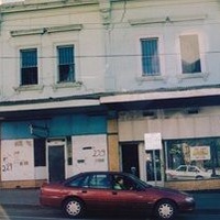 1970s shopfront of the VAHS at 229 Gertrude Street