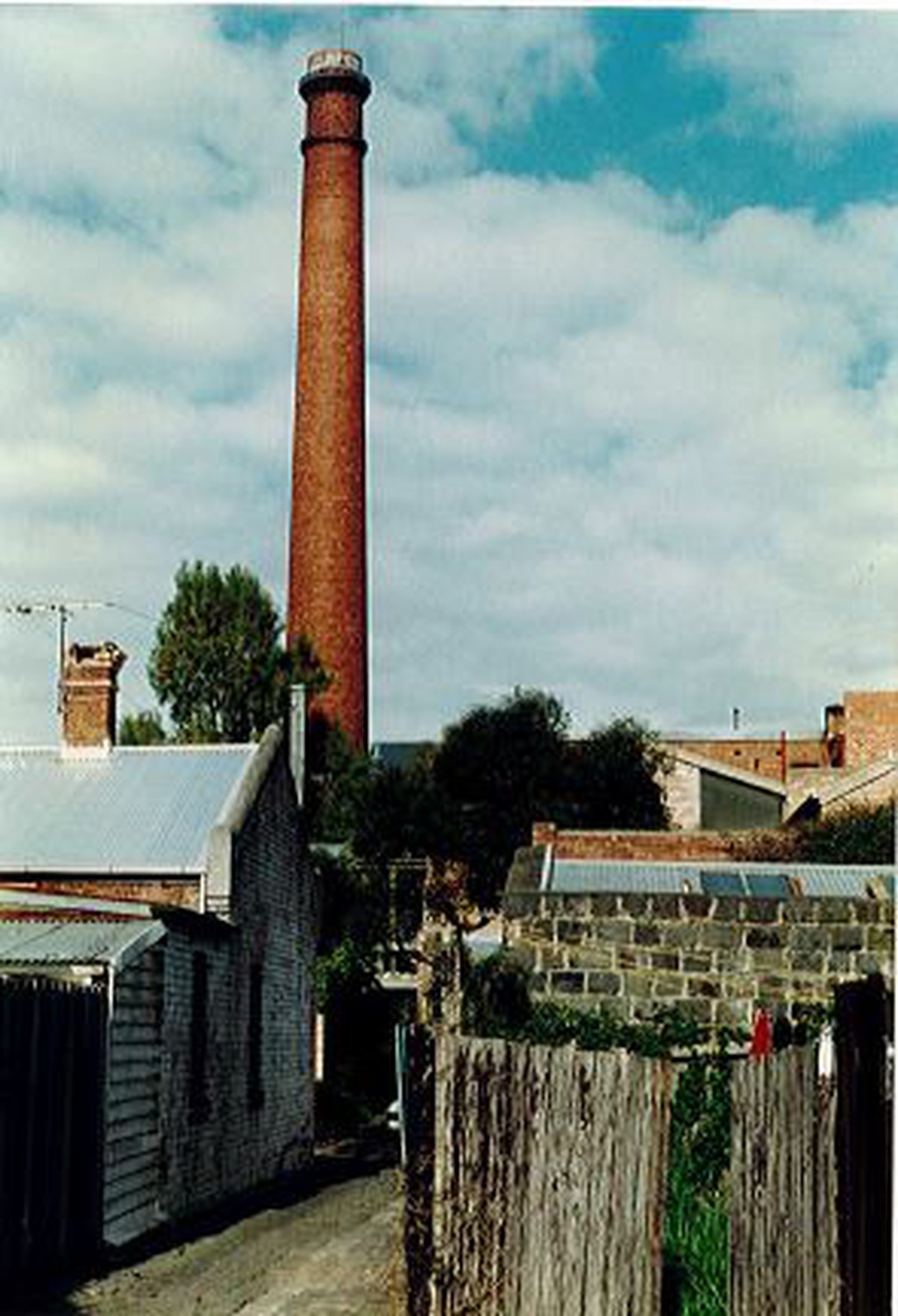 Guest’s Boot Factory chimney, Cremorne Street