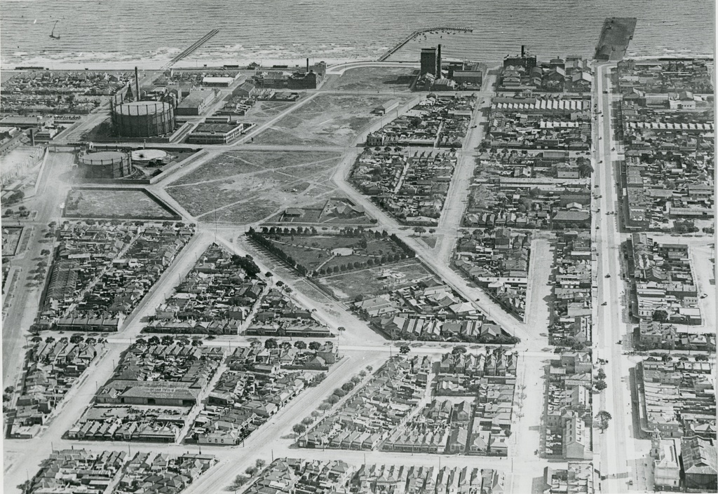 'Aerial view of the Lagoon, 1931' 