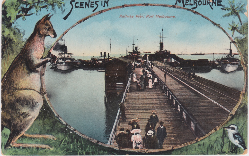'Railway Pier 1914' 