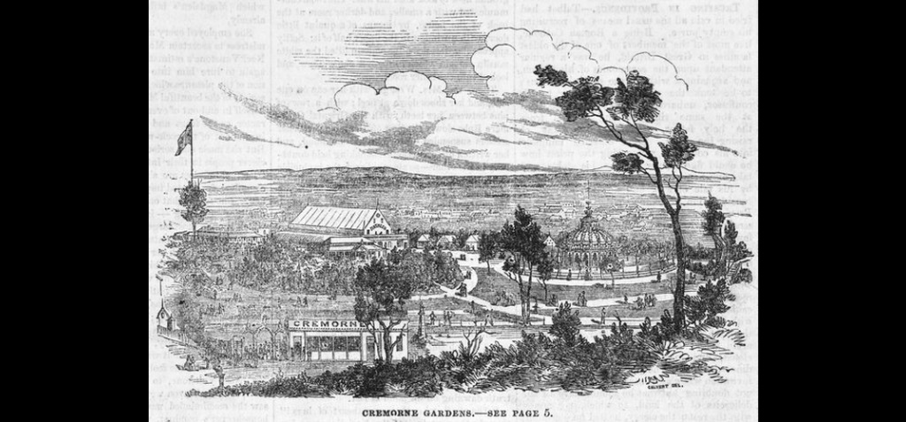 Cremorne Gardens 1862