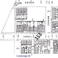 MMBW map of Slaven's properties around Farrell St