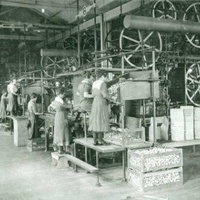 Bryant and May Factory interior