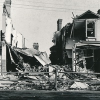 Explosion at 83 + 85 Brunswick Street