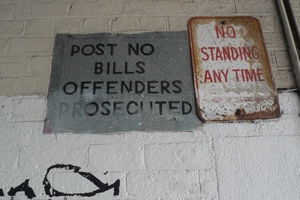 Post No Bills